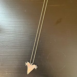 Friends Forever Heart Shaped Silver Necklace​